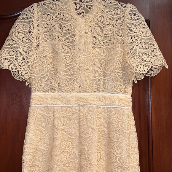 RTW BRAND NEW SANDRO LACE DRESS SIZE US 36 COCKTAIL SHORT SLEEVE PARTY DRESS - Picture 6 of 6